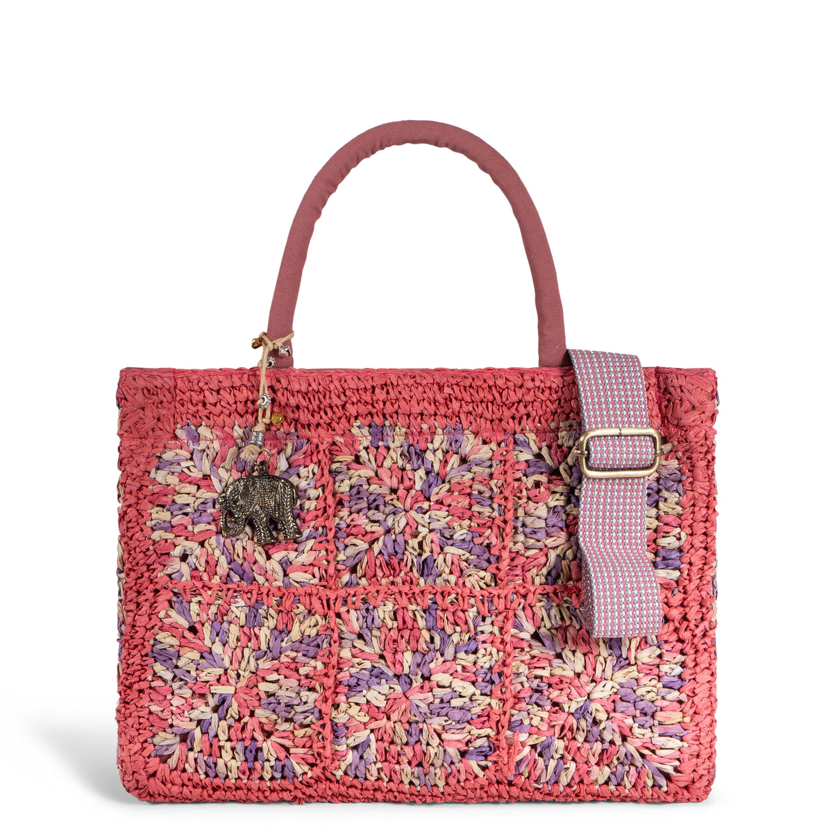 Book tote medium raffia 5017_657_852